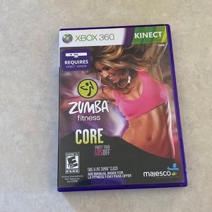 XBox 360 Zumba fitness core. Like new